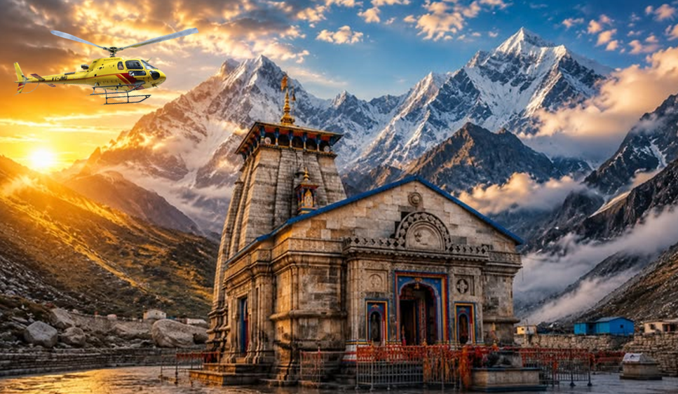 Do Dham Helicopter Yatra- Same Day Return